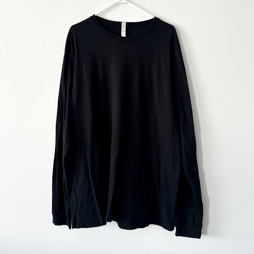 Classic Black Long Sleeve Men's Shirt